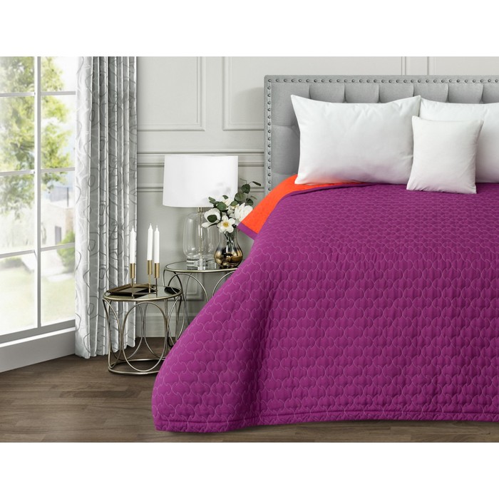 Покрывало стеганное Violet and orange, размер 150х200 см, цвет фиолетовый
Покрывало стеганное Violet and orange, размер 150х200 см, цвет фиолетовый