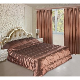 Покрывало стеганное Ultrasonic taffeta bronze, размер 150х200 см, цвет коричневый
Покрывало стеганное Ultrasonic taffeta bronze, размер 150х200 см, цвет коричневый