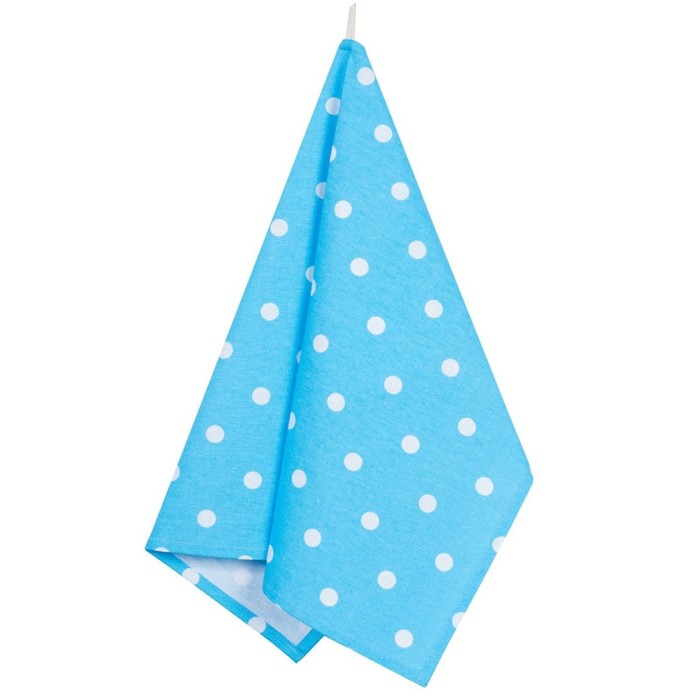 Полотенце кухонное Blue polka dot, размер 45х60 см, цвет голубой
Полотенце кухонное Blue polka dot, размер 45х60 см, цвет голубой