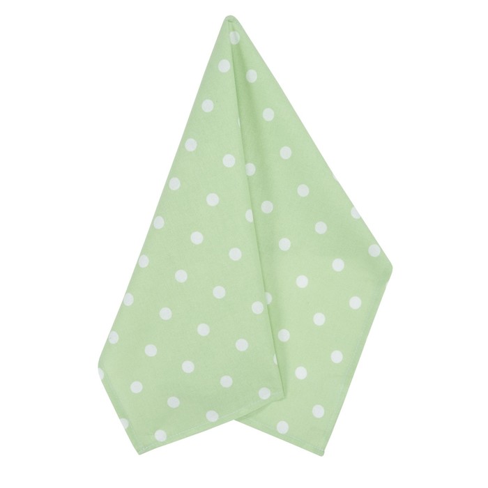 Полотенце кухонное Green polka dot, размер 45х60 см, цвет зеленый
Полотенце кухонное Green polka dot, размер 45х60 см, цвет зеленый