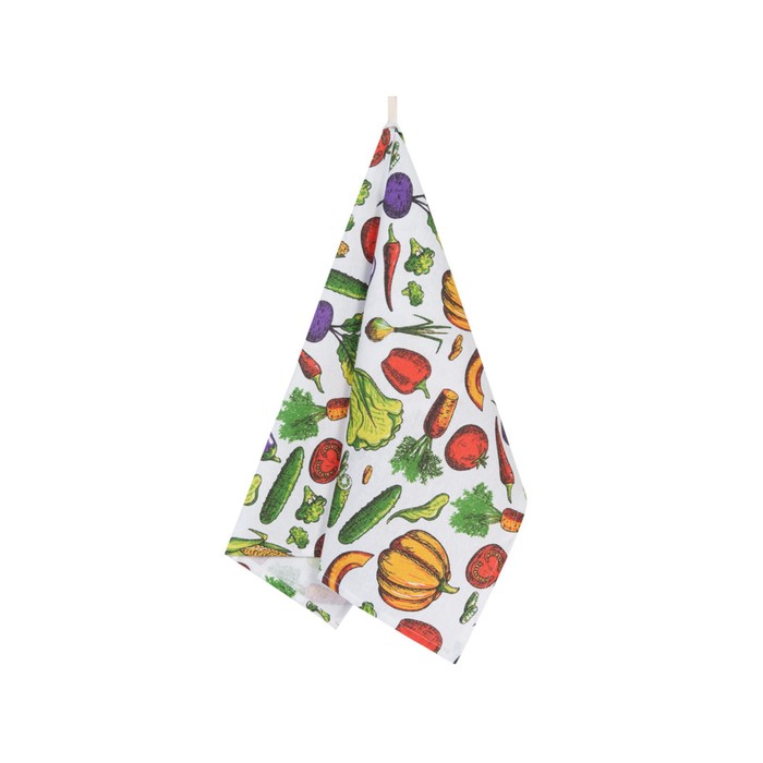 Полотенце кухонное Harvest, размер 45х60 см, цвет зеленый 
Полотенце кухонное Harvest, размер 45х60 см, цвет зеленый