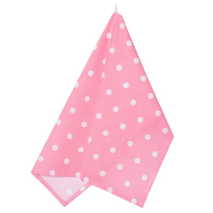 Полотенце кухонное Pink polka dot, размер 45х60 см, цвет розовый
Полотенце кухонное Pink polka dot, размер 45х60 см, цвет розовый