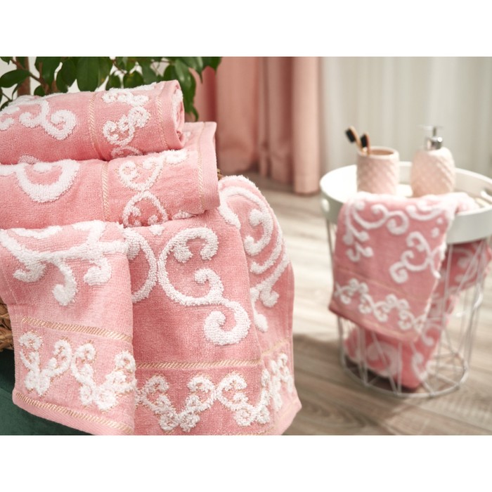 Полотенце махровое Amalia, размер 34х76 см, цвет розовый
Полотенце махровое Amalia, размер 34х76 см, цвет розовый