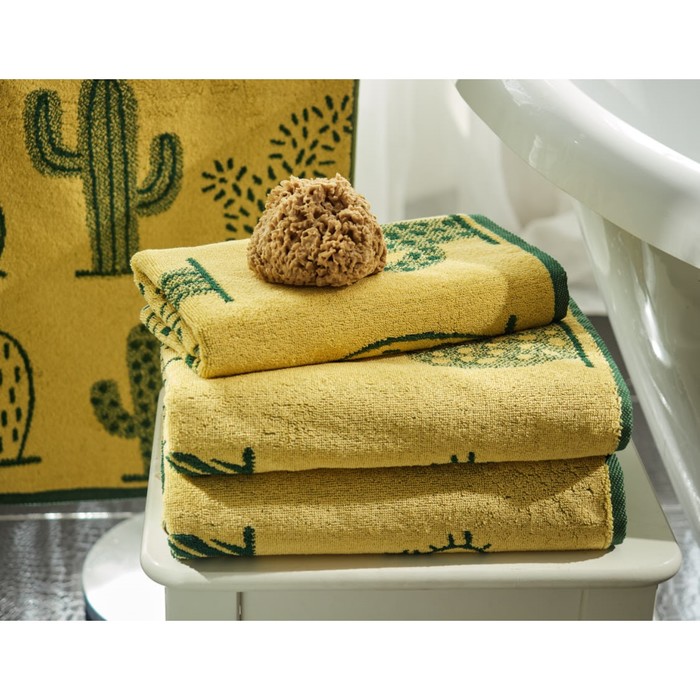 Полотенце махровое Cactus, размер 50х90 см, цвет зеленый
Полотенце махровое Cactus, размер 50х90 см, цвет зеленый