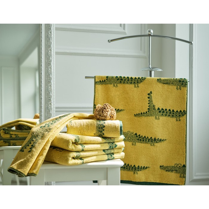 Полотенце махровое Crocodile, размер 30х50 см, цвет зеленый
Полотенце махровое Crocodile, размер 30х50 см, цвет зеленый