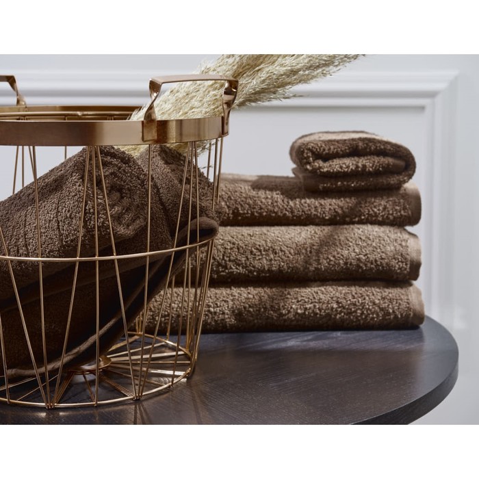 Полотенце махровое Dark cocoa, размер 70х140 см, цвет коричневый
Полотенце махровое Dark cocoa, размер 70х140 см, цвет коричневый