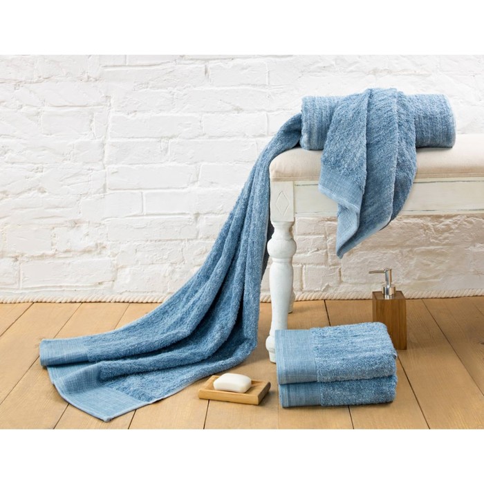 Полотенце махровое Fiord, размер 70х130 см, цвет голубой
Полотенце махровое Fiord, размер 70х130 см, цвет голубой