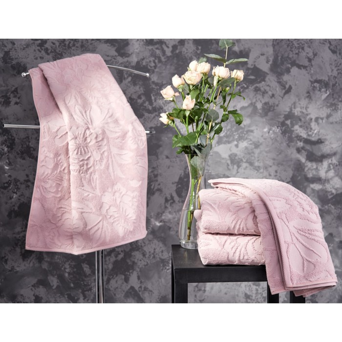Полотенце махровое Floret lavender, размер 50х90 см, цвет розовый
Полотенце махровое Floret lavender, размер 50х90 см, цвет розовый