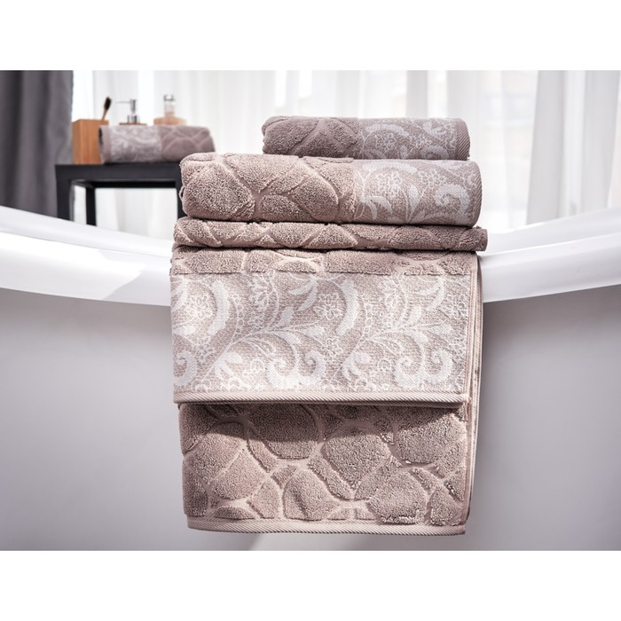 Полотенце махровое Guipure coriander, размер 50х90 см, цвет коричневый
Полотенце махровое Guipure coriander, размер 50х90 см, цвет коричневый