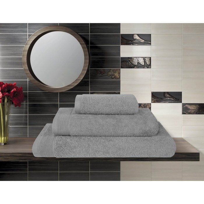 Полотенце махровое Haze, размер 70х140 см, цвет серый
Полотенце махровое Haze, размер 70х140 см, цвет серый