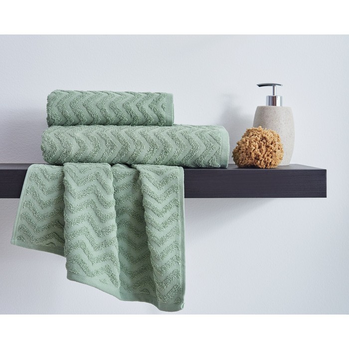 Полотенце махровое Leaf green, размер 70х130 см, цвет зеленый
Полотенце махровое Leaf green, размер 70х130 см, цвет зеленый