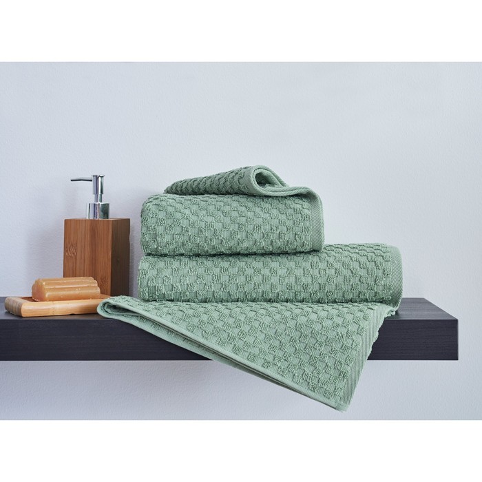 Полотенце махровое Leaf green, размер 50х90 см, цвет зеленый
Полотенце махровое Leaf green, размер 50х90 см, цвет зеленый