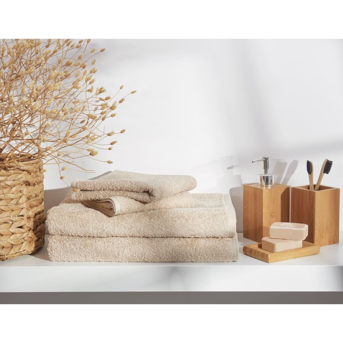 Полотенце махровое Moonlight, размер 70х140 см, цвет бежевый
Полотенце махровое Moonlight, размер 70х140 см, цвет бежевый