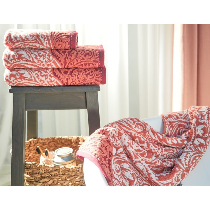 Полотенце махровое Oriental ruby, размер 70х140 см, цвет красный
Полотенце махровое Oriental ruby, размер 70х140 см, цвет красный