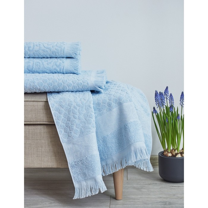 Полотенце махровое Sky blue, размер 50х90 см, цвет голубой
Полотенце махровое Sky blue, размер 50х90 см, цвет голубой