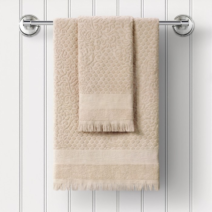 Полотенце махровое Souffle, размер 50х90 см, цвет бежевый
Полотенце махровое Souffle, размер 50х90 см, цвет бежевый