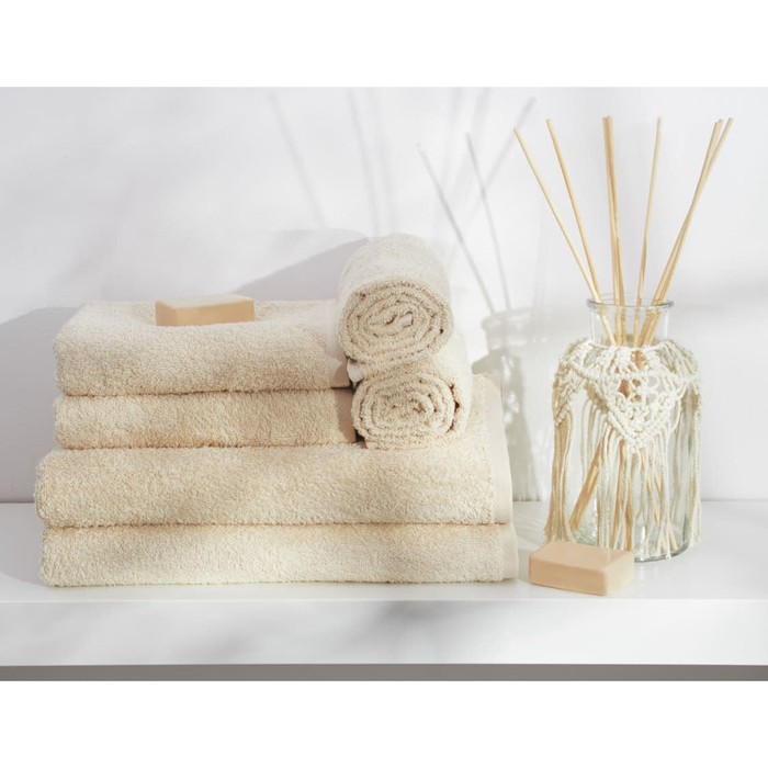 Полотенце махровое Tapioca, размер 40х70 см, цвет бежевый
Полотенце махровое Tapioca, размер 40х70 см, цвет бежевый