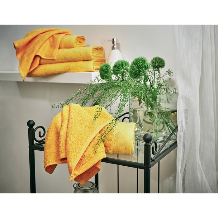 Полотенце махровое Yellow, размер 50х100 см, цвет желтый
Полотенце махровое Yellow, размер 50х100 см, цвет желтый