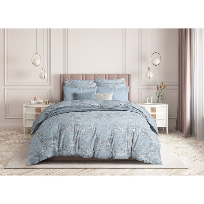 Постельное бельё евро Azure, размер 240х214 см, 220х215 см, 50х70 см - 2 шт
Постельное бельё евро Azure, размер 240х214 см, 220х215 см, 50х70 см - 2 шт