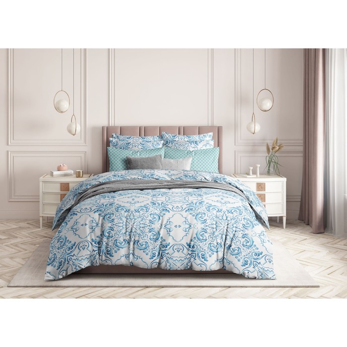 Постельное бельё евро Delphinium, размер 240х214 см, 220х215 см, 50х70 см - 2 шт
Постельное бельё евро Delphinium, размер 240х214 см, 220х215 см, 50х70 см - 2 шт