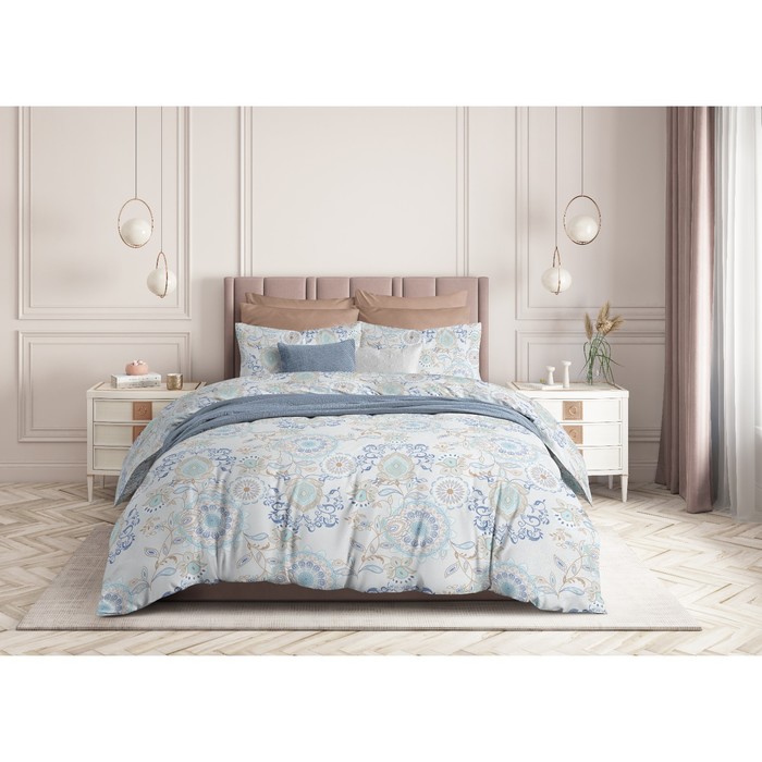 Постельное бельё евро Florence, размер 240х214 см, 220х215 см, 50х70 см - 2 шт
Постельное бельё евро Florence, размер 240х214 см, 220х215 см, 50х70 см - 2 шт