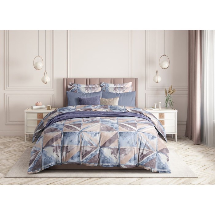 Постельное бельё 1,5 сп Kylie, размер 150х214 см, 143х215 см, 70х70 см - 2 шт
Постельное бельё 1,5 сп Kylie, размер 150х214 см, 143х215 см, 70х70 см - 2 шт