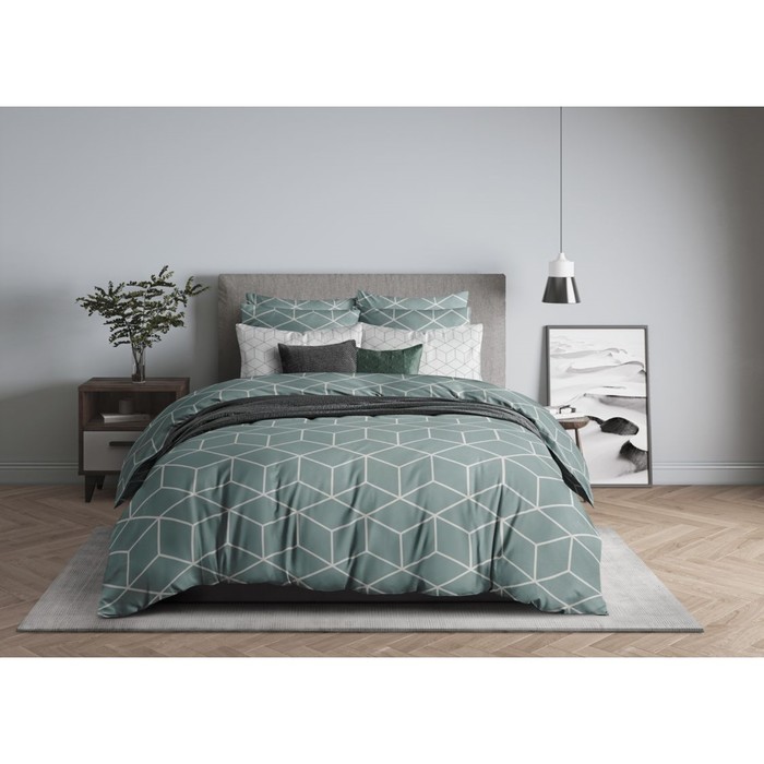 Постельное бельё дуэт Lounge green, размер 240х214 см, 143х215 см-2 шт, 70х70 см - 2 шт
Постельное бельё дуэт Lounge green, размер 240х214 см, 143х215 см-2 шт, 70х70 см - 2 шт