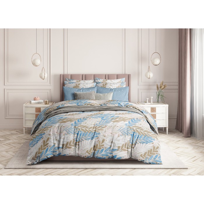 Постельное бельё 1,5 сп Marine, размер 150х214 см, 143х215 см, 70х70 см - 2 шт
Постельное бельё 1,5 сп Marine, размер 150х214 см, 143х215 см, 70х70 см - 2 шт