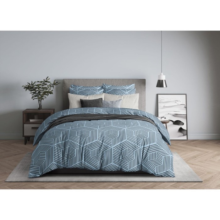 Постельное бельё евро Mayville, размер 240х214 см, 220х215 см, 50х70 см - 2 шт
Постельное бельё евро Mayville, размер 240х214 см, 220х215 см, 50х70 см - 2 шт