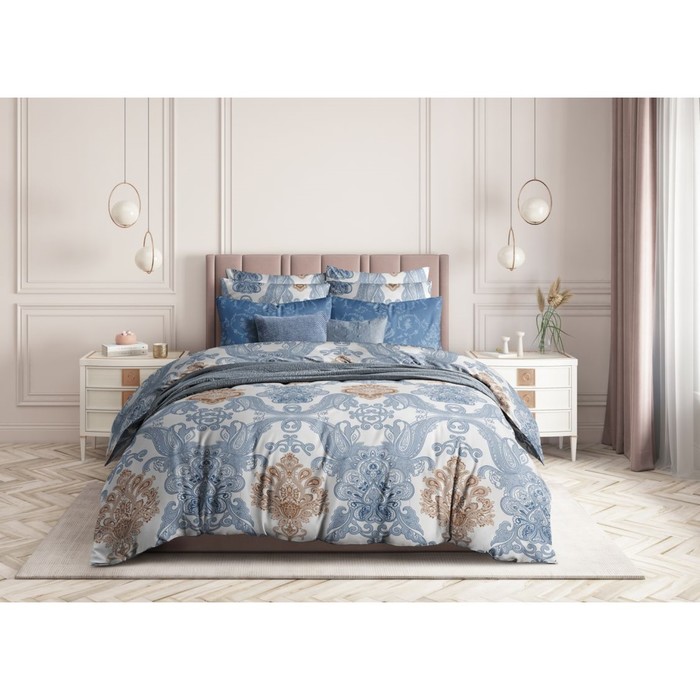 Постельное бельё евро Moroccan pattern, размер 240х214 см, 220х215 см, 70х70 см - 2 шт 
Постельное бельё евро Moroccan pattern, размер 240х214 см, 220х215 см, 70х70 см - 2 шт