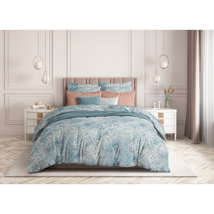 Постельное бельё евро Reef, размер 240х214 см, 200х215 см, 70х70 см - 2 шт
Постельное бельё евро Reef, размер 240х214 см, 200х215 см, 70х70 см - 2 шт