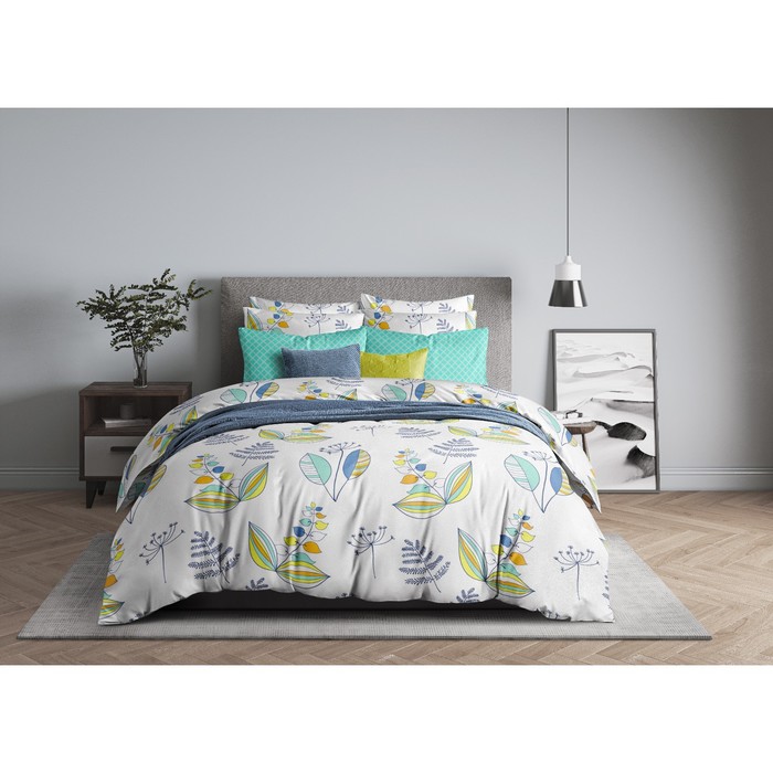 Постельное бельё 1,5 сп Seasons, размер 150х214 см, 143х215 см, 70х70 см - 2 шт
Постельное бельё 1,5 сп Seasons, размер 150х214 см, 143х215 см, 70х70 см - 2 шт