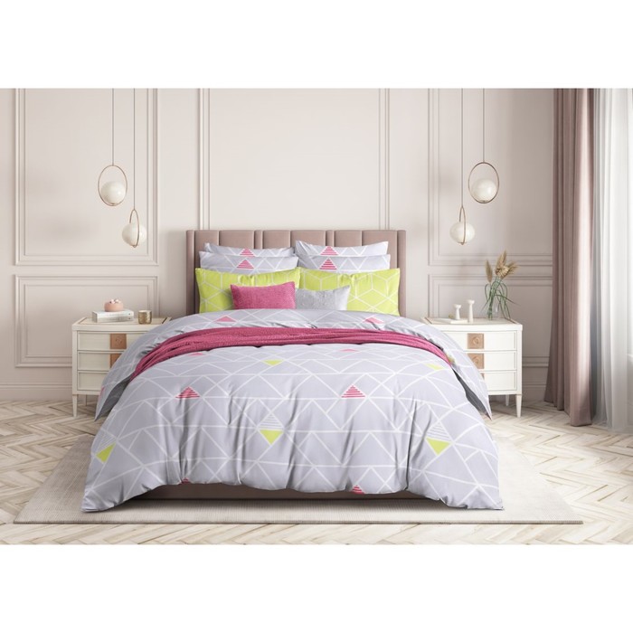 Постельное бельё дуэт Triangles, размер 240х214 см, 143х215 см-2 шт, 70х70 см - 2 шт
Постельное бельё дуэт Triangles, размер 240х214 см, 143х215 см-2 шт, 70х70 см - 2 шт