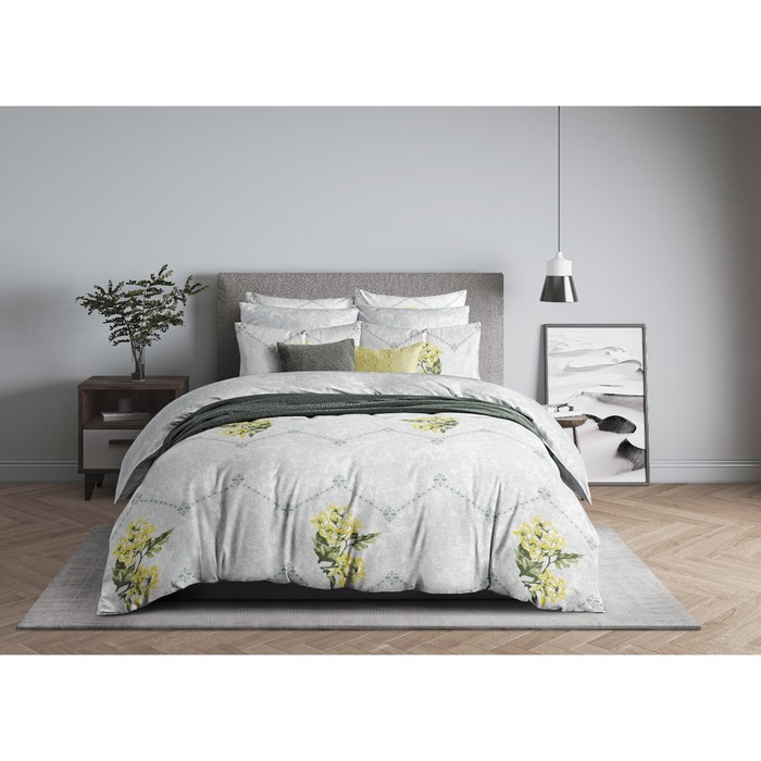 Постельное бельё евро Waldsteinia, размер 200х214 см, 220х215 см, 50х70 см - 2 шт
Постельное бельё евро Waldsteinia, размер 200х214 см, 220х215 см, 50х70 см - 2 шт