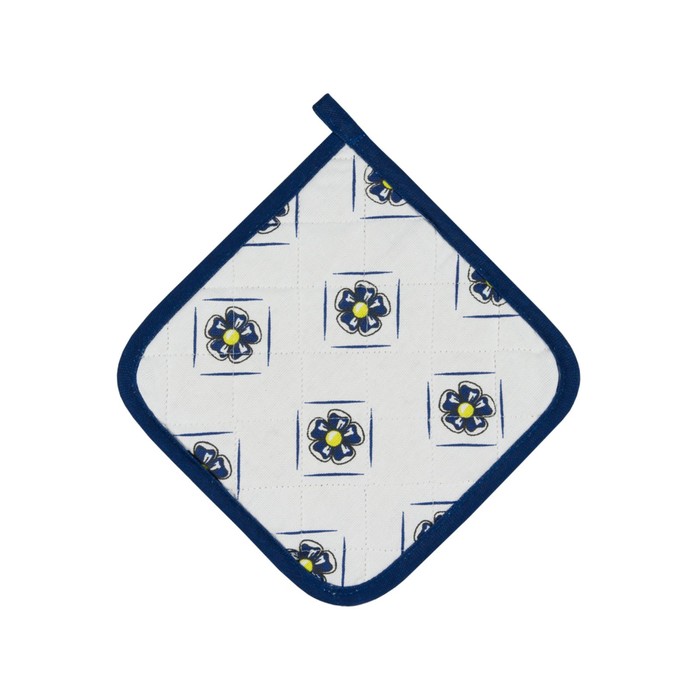 Прихватка Abita, размер 20х20 см, цвет синий
Прихватка Abita, размер 20х20 см, цвет синий