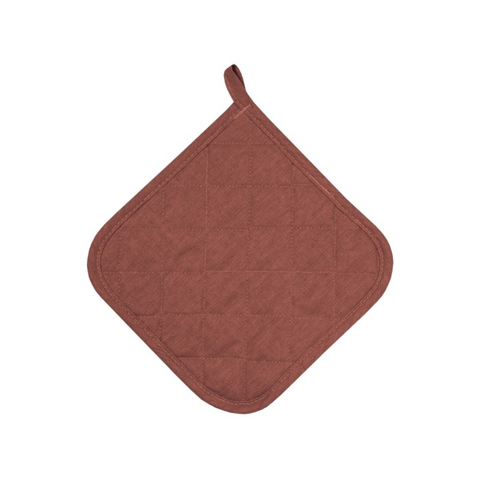 Прихватка Brown, размер 20х20 см, цвет коричневый
Прихватка Brown, размер 20х20 см, цвет коричневый