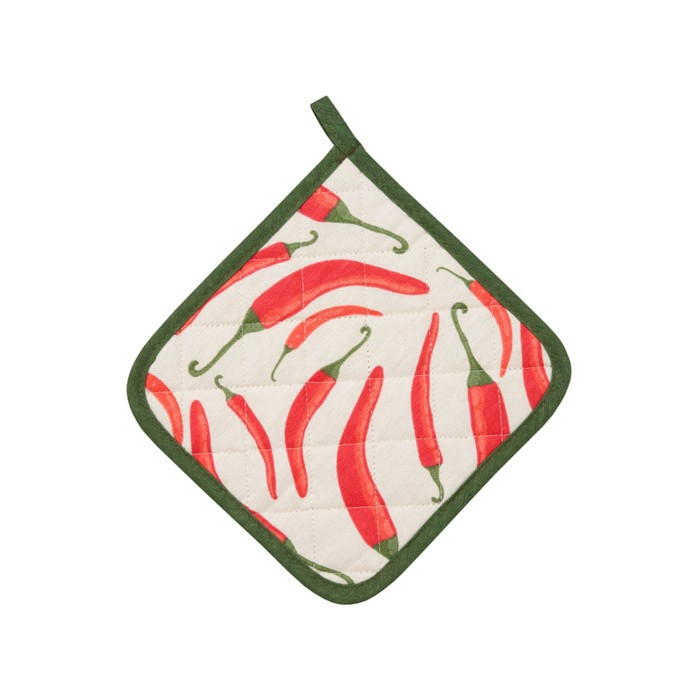 Прихватка Chilly, размер 20х20 см, цвет красный
Прихватка Chilly, размер 20х20 см, цвет красный