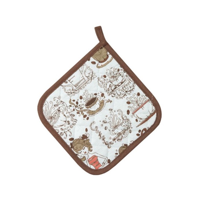 Прихватка Dolce vita, размер 20х20 см, цвет бежевый
Прихватка Dolce vita, размер 20х20 см, цвет бежевый