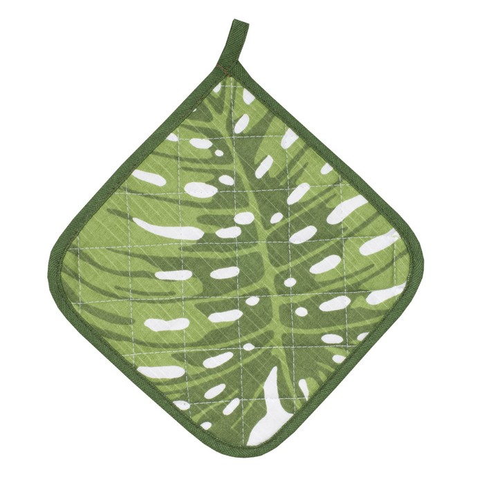 Прихватка Leaves, размер 20х20 см, цвет зеленый
Прихватка Leaves, размер 20х20 см, цвет зеленый