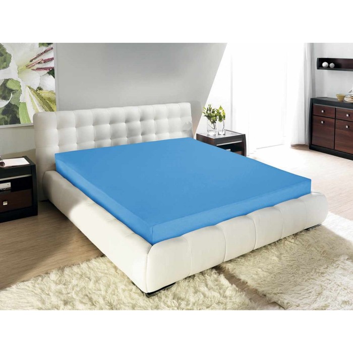 Простыня на резинке Mist, размер 140х200х20 см, цвет голубой
Простыня на резинке Mist, размер 140х200х20 см, цвет голубой