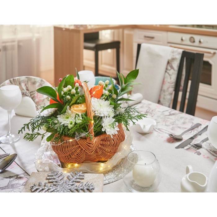 фото Скатерть bullfinch, размер 140х180 см, цвет серый guten morgen