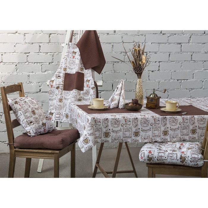 Скатерть Dolce vita, размер 140х150 см, цвет бежевый
Скатерть Dolce vita, размер 140х150 см, цвет бежевый