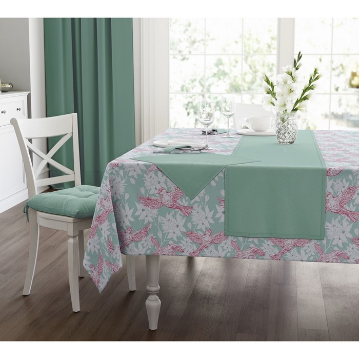 фото Скатерть origami, размер 140х150 см, цвет мята guten morgen
