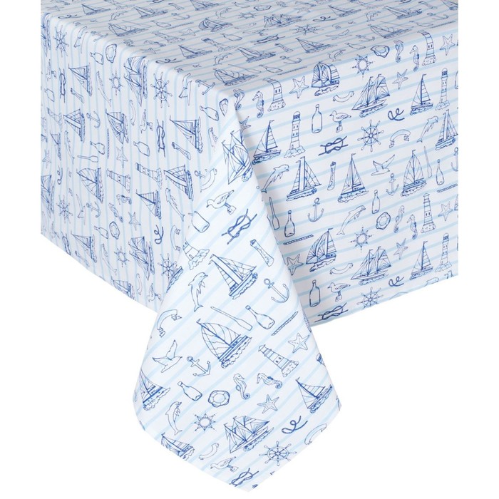 Скатерть Sea breeze, размер 140х180 см, цвет синий
Скатерть Sea breeze, размер 140х180 см, цвет синий