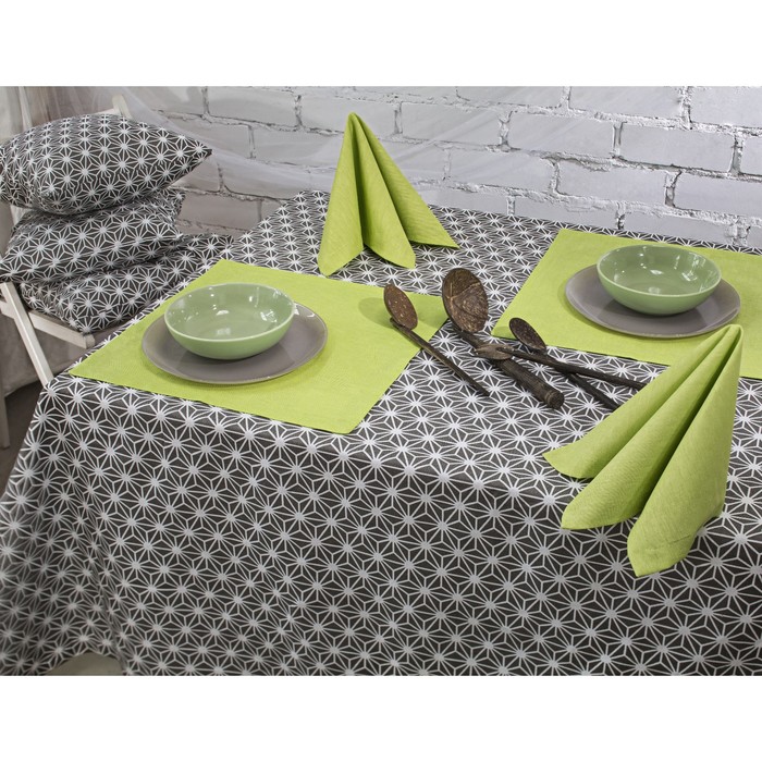 Скатерть Stellar grey, размер 110х140 см, цвет серый
Скатерть Stellar grey, размер 110х140 см, цвет серый