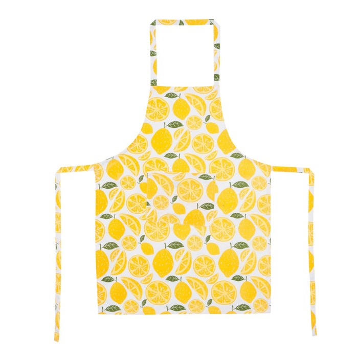 Фартук женский Lemon, размер 60х80 см, цвет желтый
Фартук женский Lemon, размер 60х80 см, цвет желтый