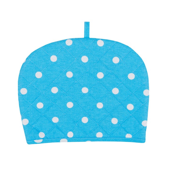 Чехол на чайник Blue polka dot, размер 30х25 см, цвет голубой
Чехол на чайник Blue polka dot, размер 30х25 см, цвет голубой