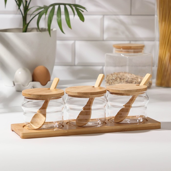 Банка для сыпучих продуктов «Бамбук», 250 мл
Банка для сыпучих продуктов «Бамбук», 250 мл