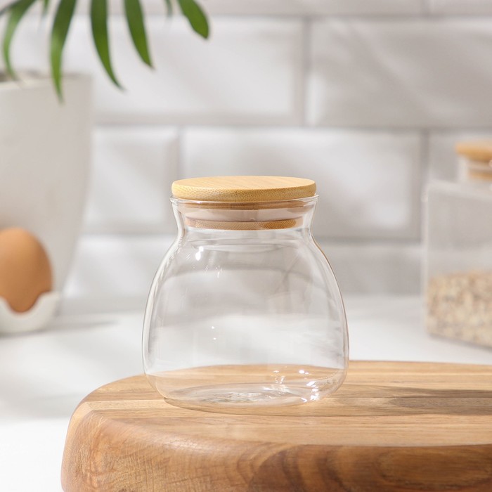 Банка для сыпучих продуктов «Бамбук», 400 мл, 9,5×9,5×9,5 см
Банка для сыпучих продуктов «Бамбук», 400 мл, 9,5×9,5×9,5 см