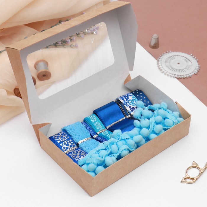 Набор лент «Ассорти», 2 м, 9 шт, цвет сине-голубой
Набор лент «Ассорти», 2 м, 9 шт, цвет сине-голубой